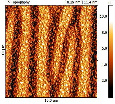 Magnetische Probe, Topographie